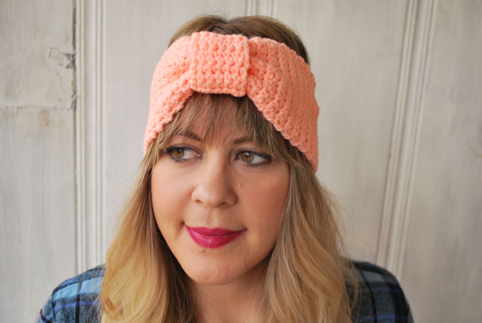 diy knotted crochet headband